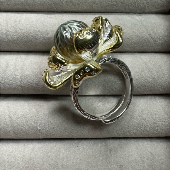 Genuine pearl ring - Picture 3 of 3